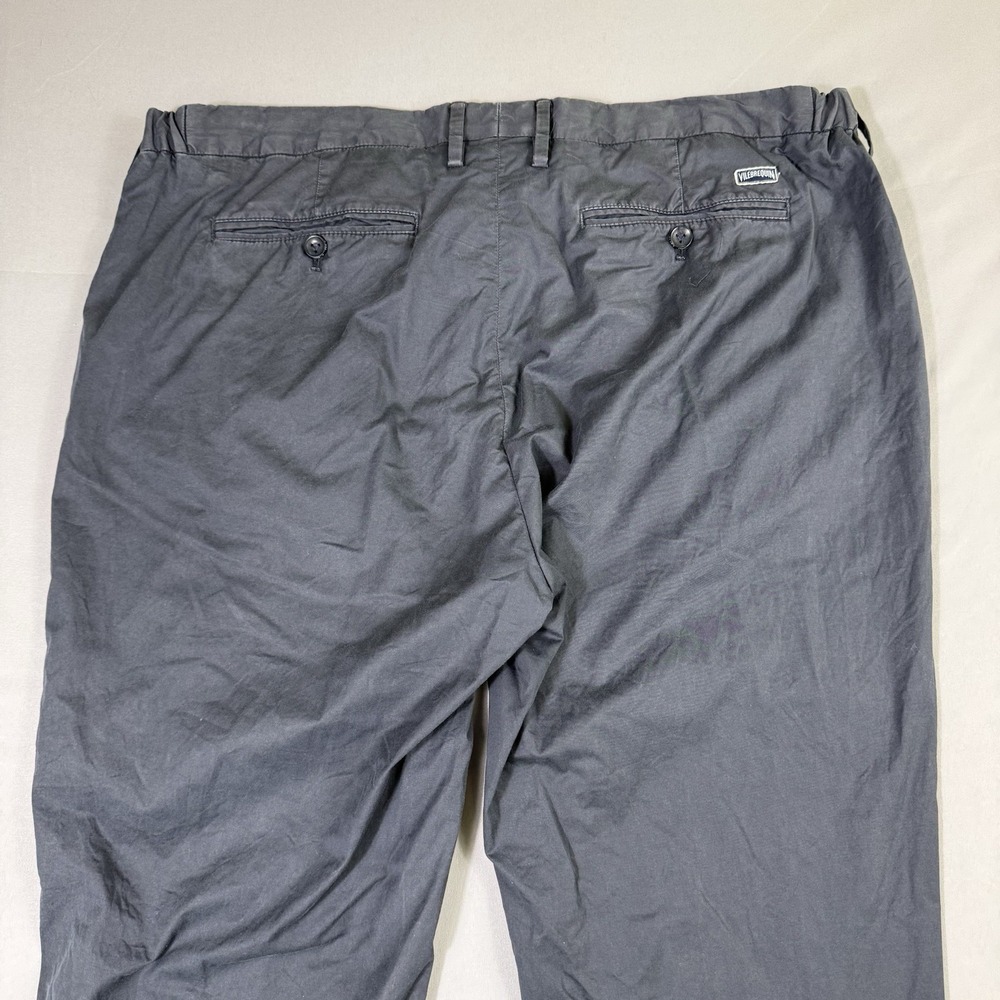 Vilebrequin Collection Pants Mens 56 (38x33) Blue Straight Leg Commuter Beach - Picture 13 of 16